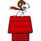 Snoopy sulla casetta